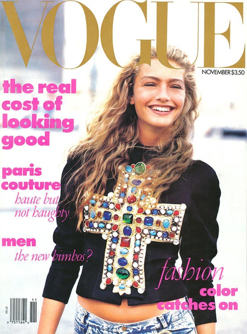 Micaela Bercu, Vogue America Novembre 1988