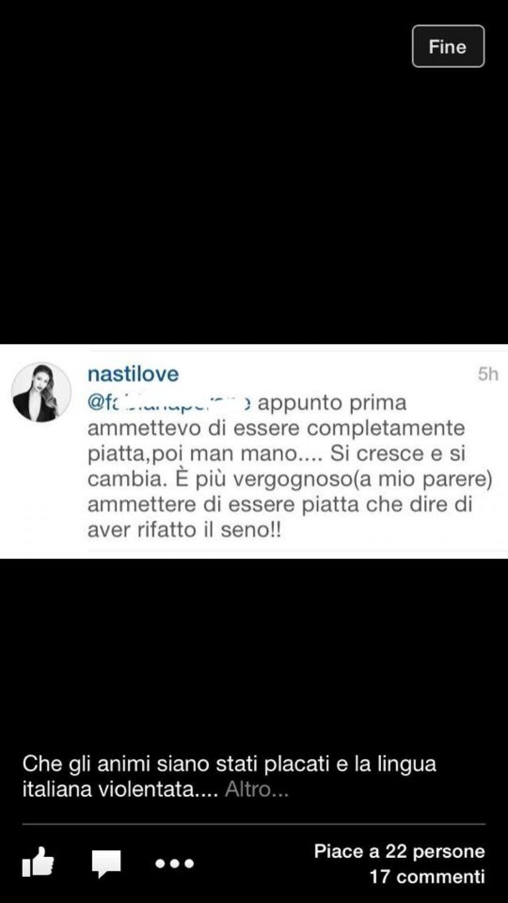 Selvaggia Lucarelli Facebook