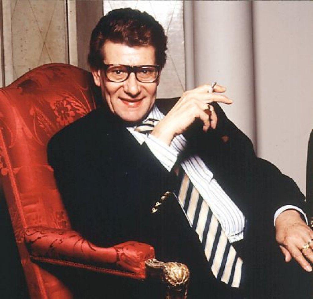 **SEE WARNINGS BOX** Yves Saint Laurent the French fashion designer who has been at the top of his profession more than 40 years.                 X 21559-07     Special Price Applies - consult Camera Press or it's local agent...male