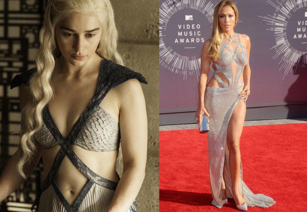 Daenerys Targaryen VS J.LO in Charbel Zoe