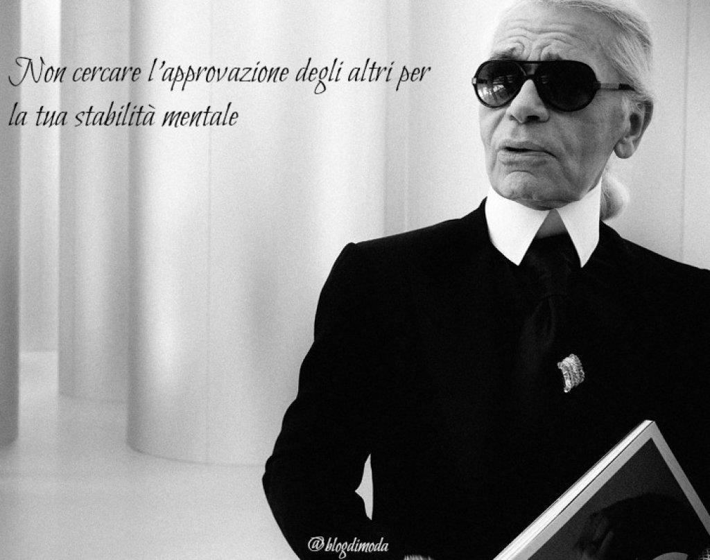 Karl Lagerfeld citazioni