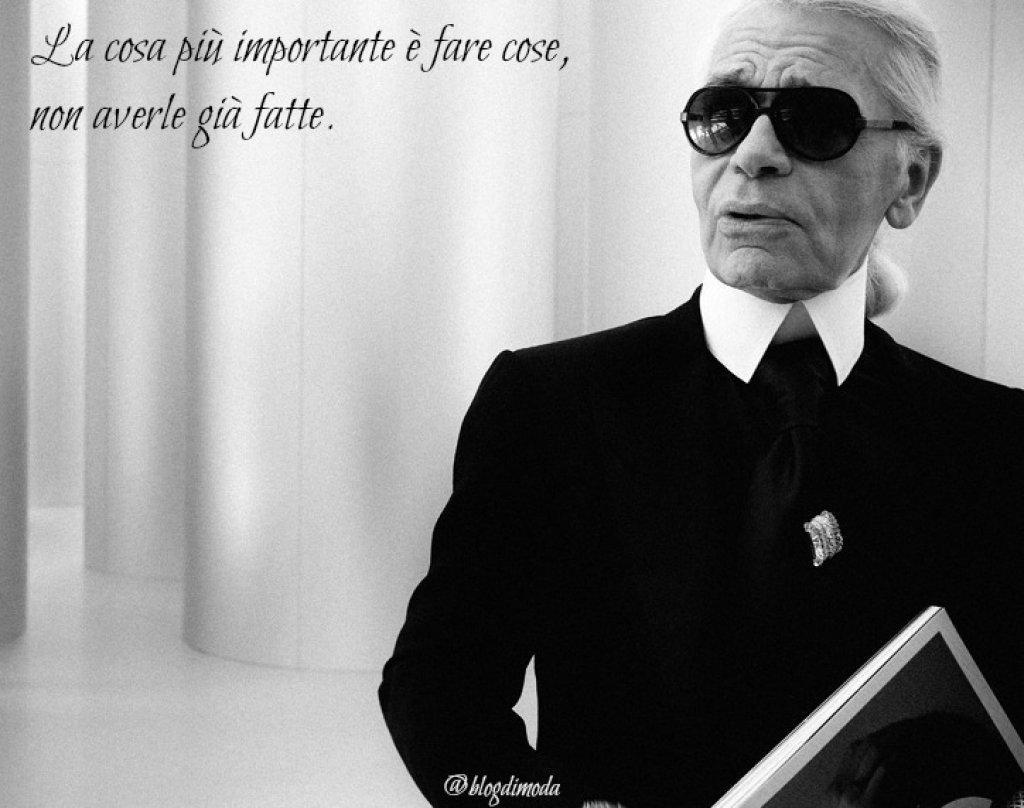 Karl Lagerfeld citazioni
