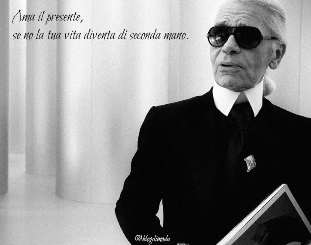 Karl Lagerfeld citazioni
