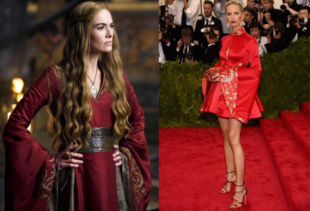 Cersei Lannister VS Karolina Kurkova in Tommy Hilfiger