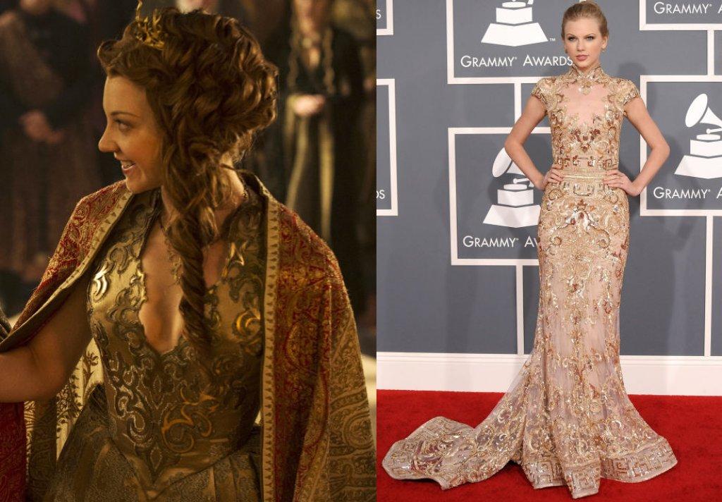 Margaery Tyrell VS Taylor Swift in Zuhair Murad