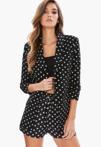 Blazer pois missguided
