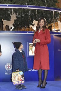 cappotto rosso belen